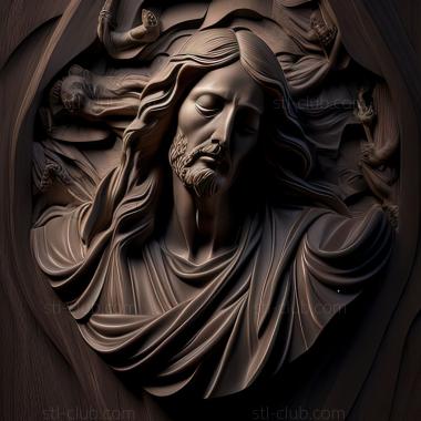 3D model st jesus (STL)